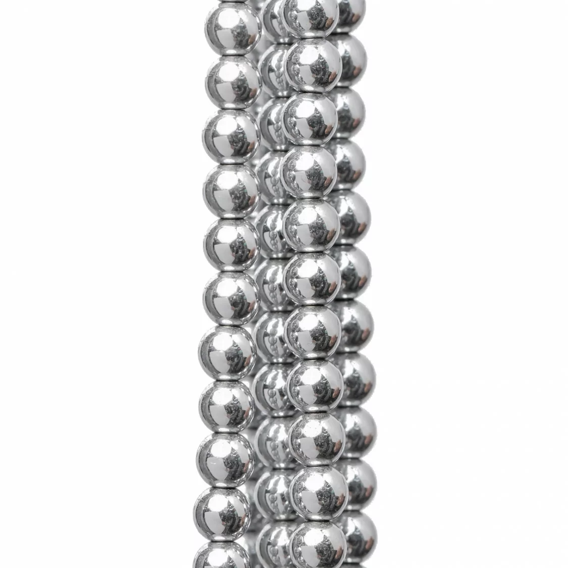 Ematite Argentato Tondo Liscio 3mm-EMATITE ARGENTATO | Worldofjewel.com