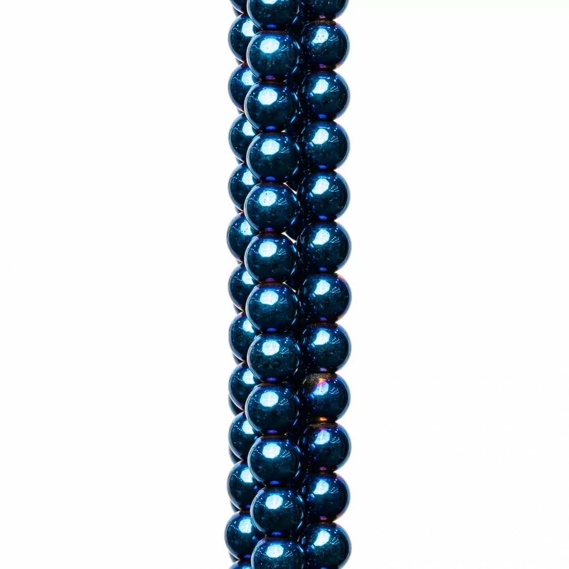 Ematite Blu Tondo Liscio 3mm-EMATITE BLU | Worldofjewel.com