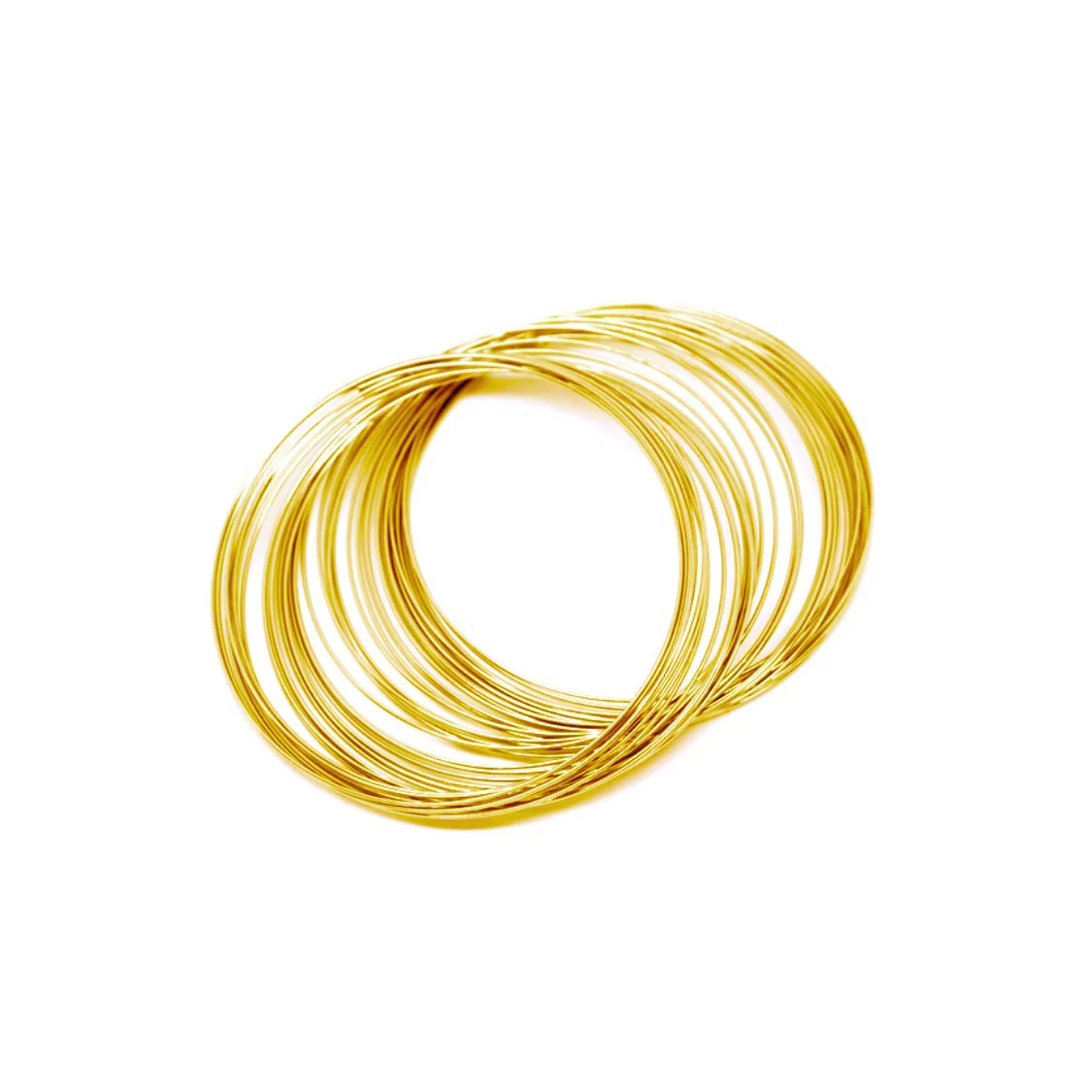 Filo Armonico Di Acciaio 316 Per Bracciali 0,6x65mm 75gr Placcato Oro-FILO DI ACCIAIO | Worldofjewel.com