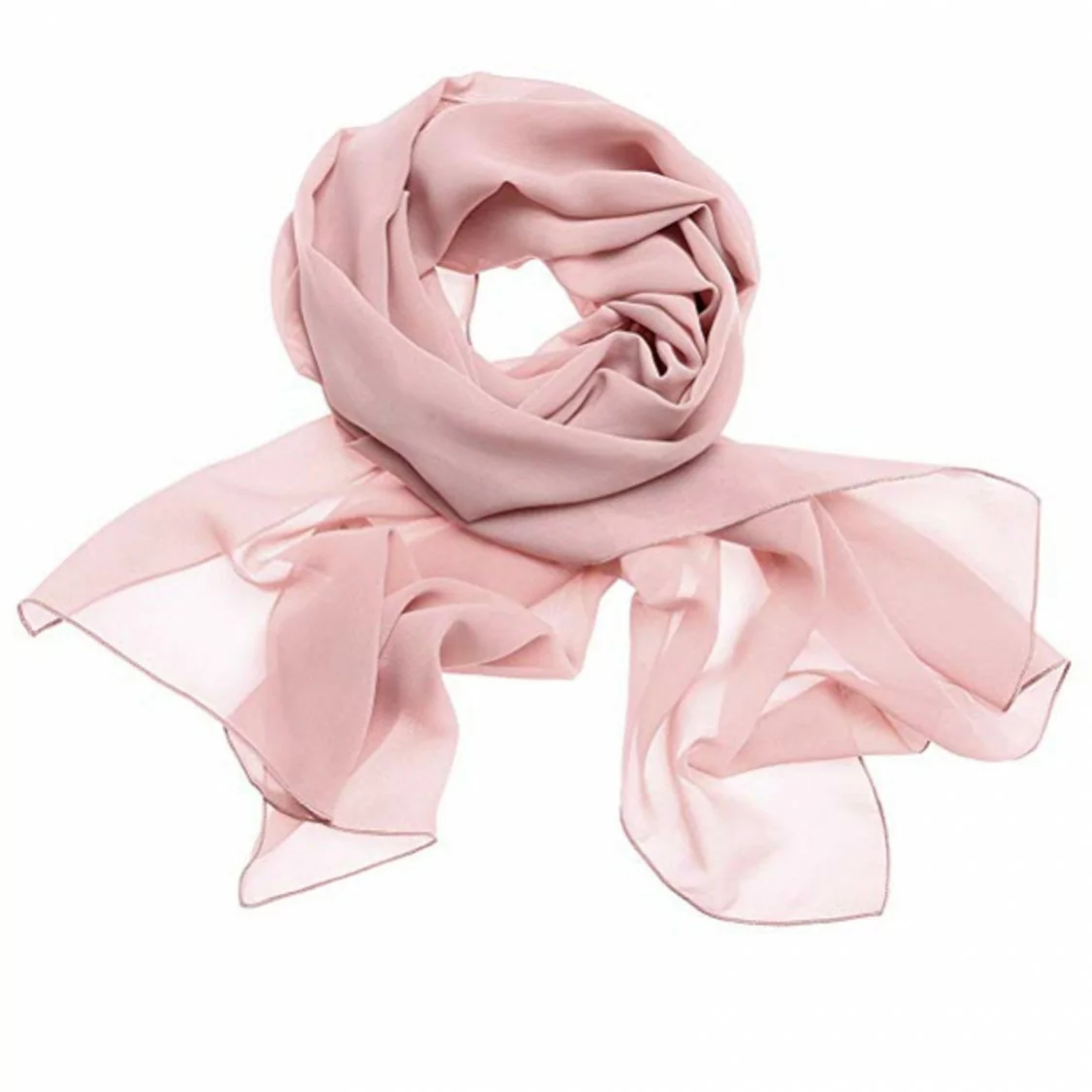 Foulard 90x180cm Silk Feeling 1pz Rosa Antico-FOULARD | Worldofjewel.com