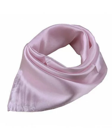 Foulard 90x90cm Monocolore 1pz Rosa Antico-FOULARD | Worldofjewel.com