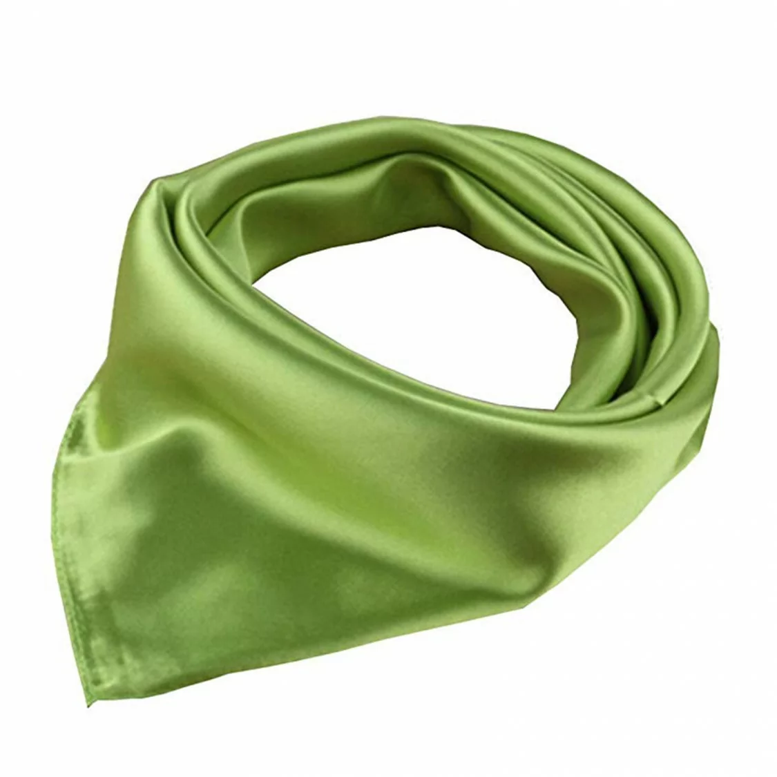 Foulard 90x90cm Monocolore 1pz Verde Acido-FOULARD | Worldofjewel.com