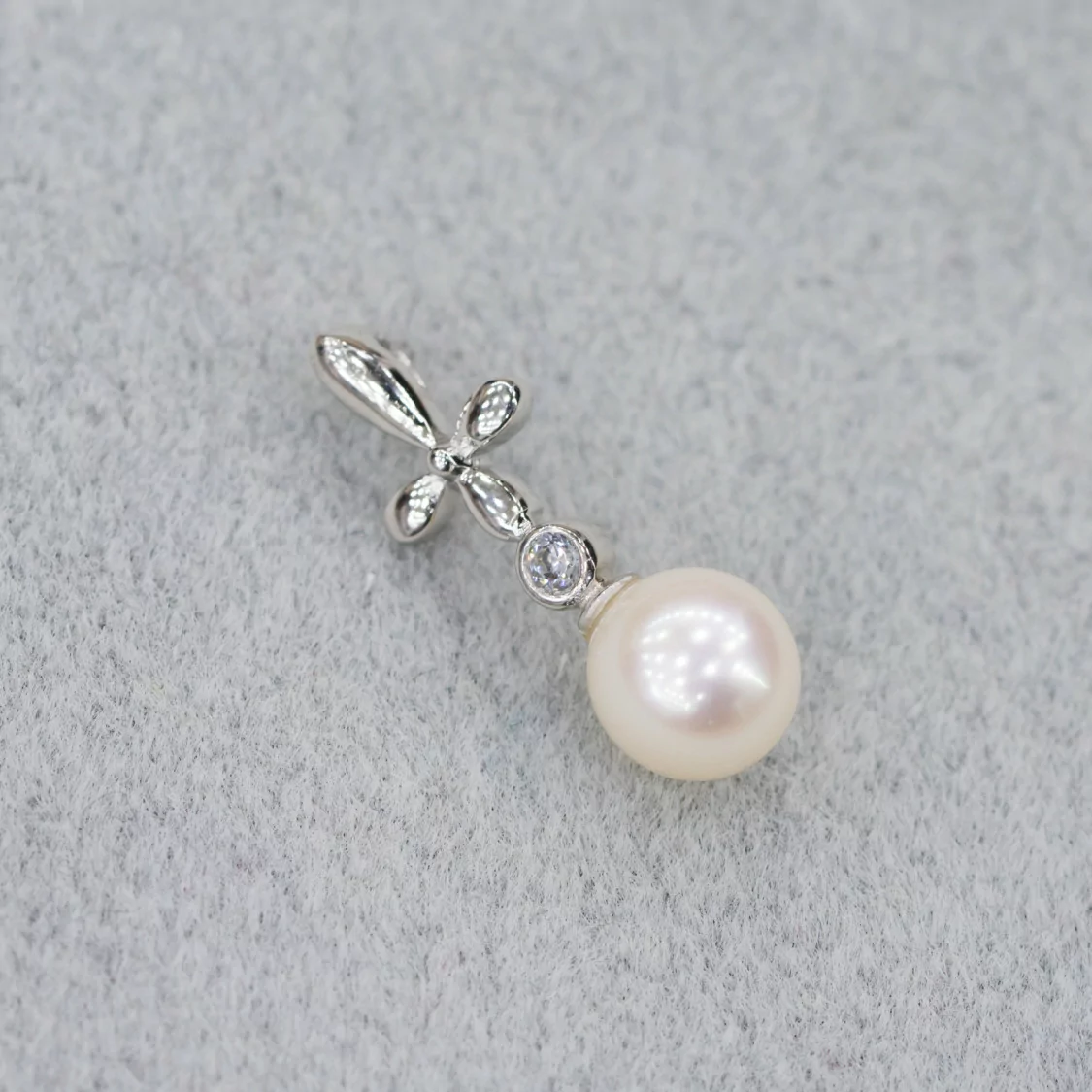 Pendente Di Argento 925 Con Perle Di Fiume 7x21mm-ARGENTO 925 DESIGN ITALY | Worldofjewel.com