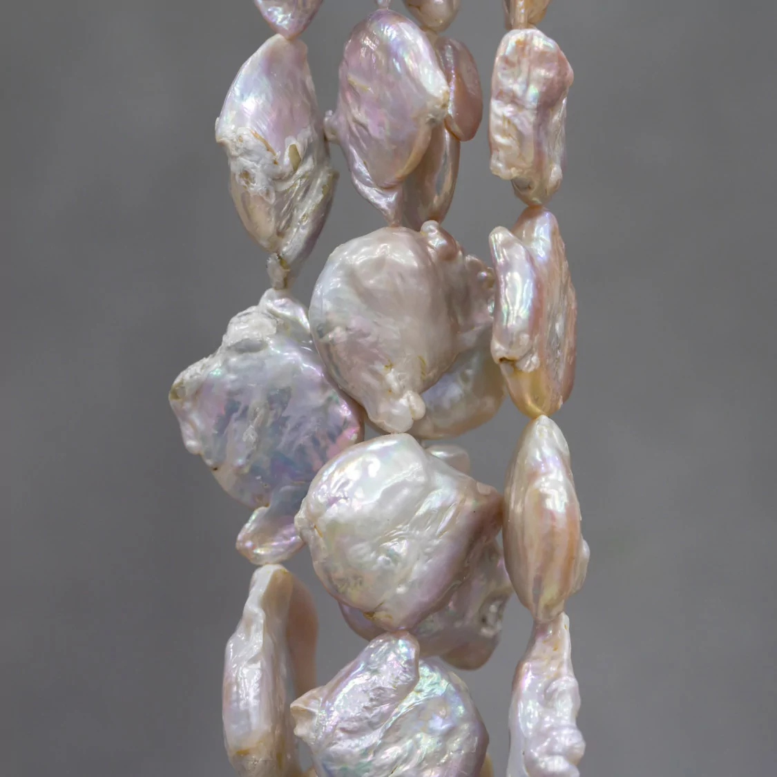 Perle Di Fiume Barocche Piatte (YHG) Lilla 80-90gr-PERLE SCARAMAZZE PIATTE | Worldofjewel.com