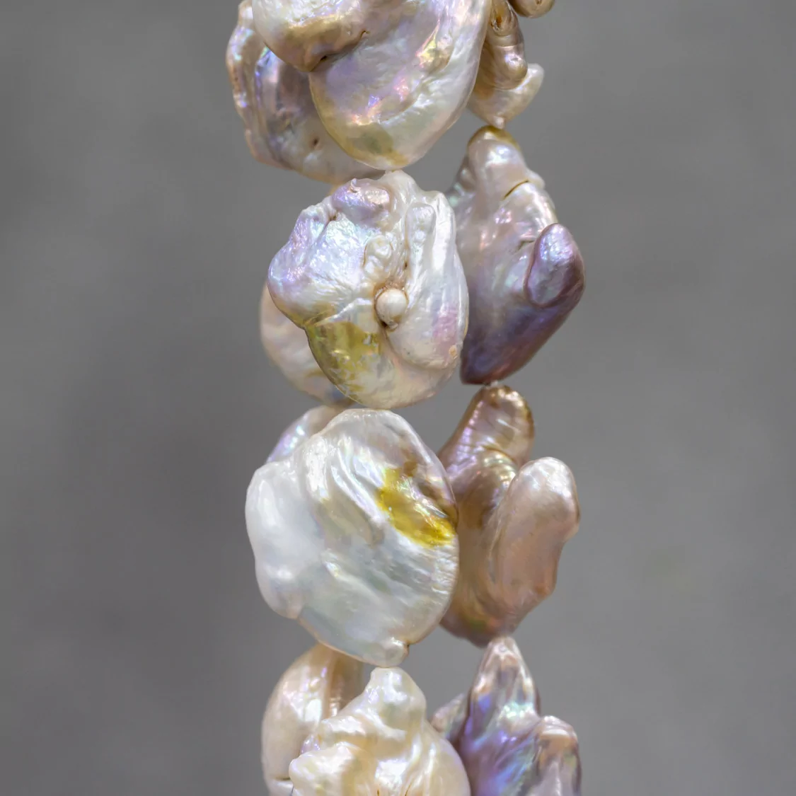 Perle Di Fiume Barocche Piatte (AEQ) 120-130gr-PERLE SCARAMAZZE PIATTE | Worldofjewel.com