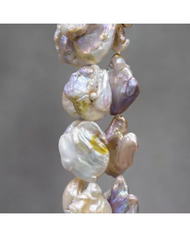 Perle Di Fiume Barocche Piatte (AEQ) 120-130gr-PERLE SCARAMAZZE PIATTE | Worldofjewel.com