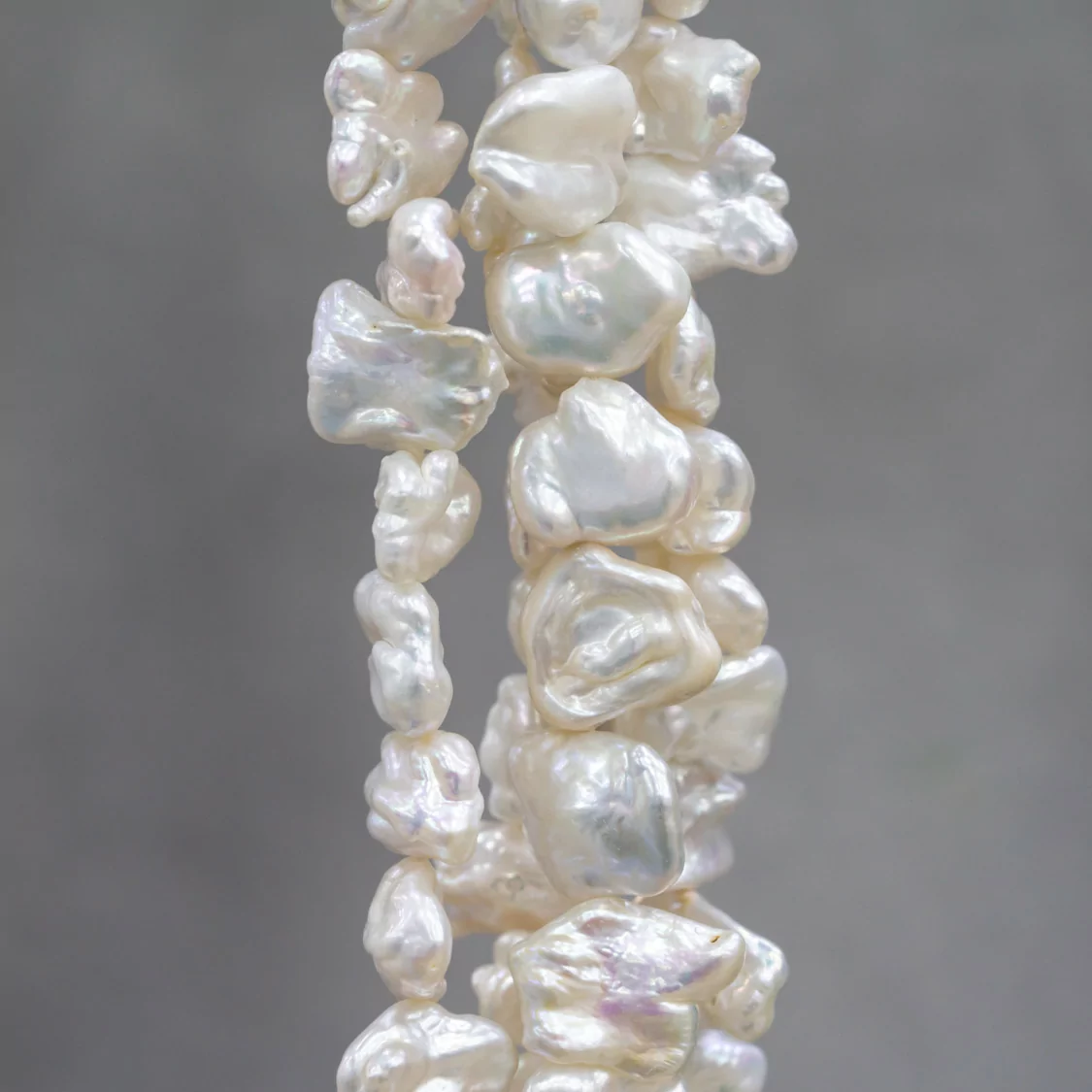 Perle Di Fiume Keshi (GSM) Bianco 60-70gr-PERLE KESHI | Worldofjewel.com