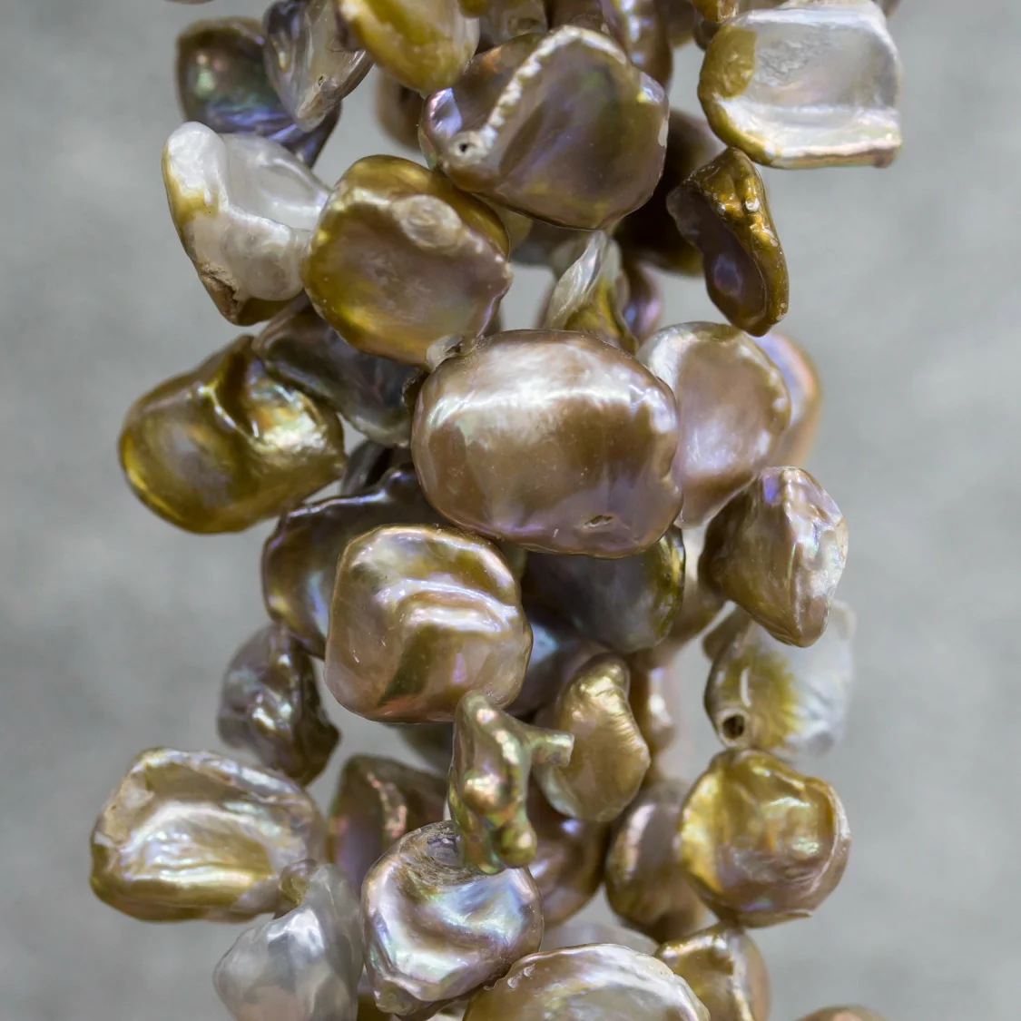 Perle Di Fiume Pepite Keshi 50-60gr Bronzo Chiaro-PERLE FANTASIA ECONOMICA | Worldofjewel.com