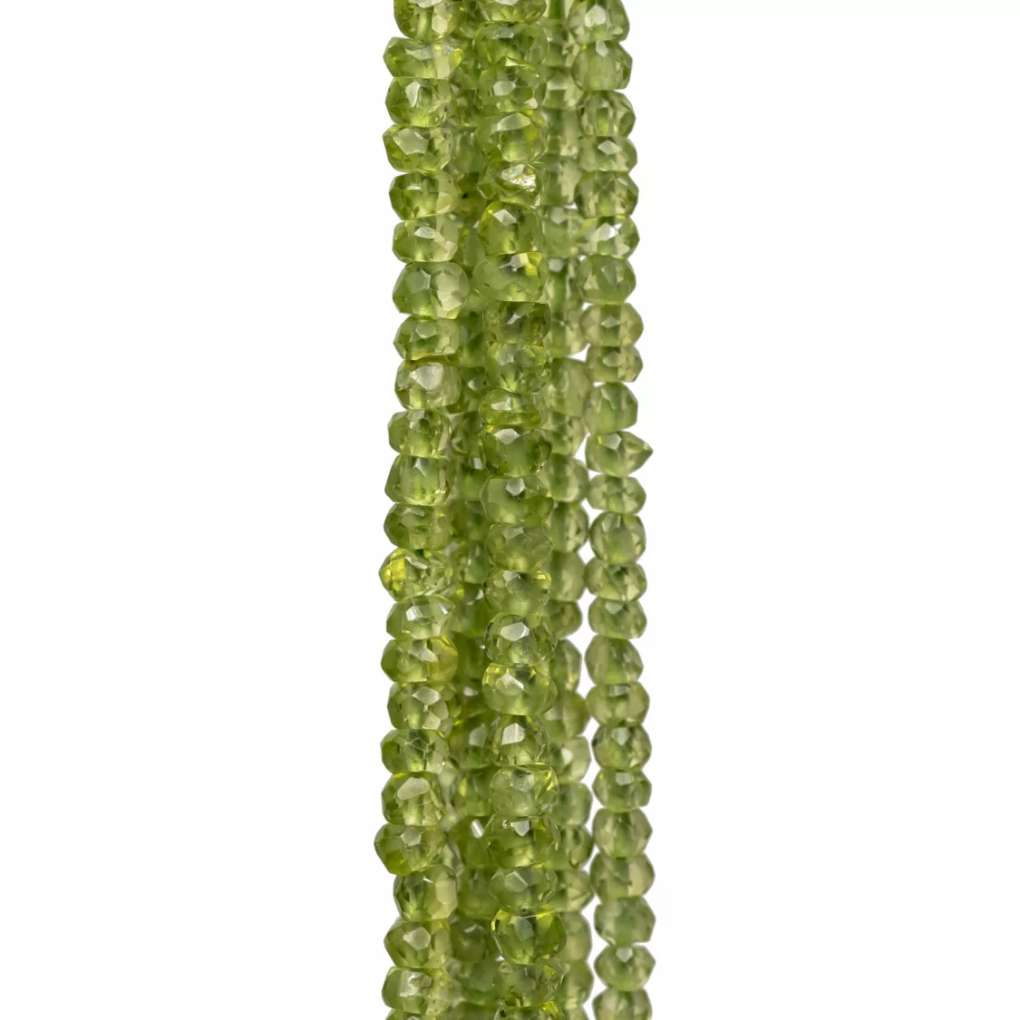 Pietre Indiane MachineCut Rondelle Sfaccettate 2,5-3,0mm Peridoto-PIETRE INDIANE | Worldofjewel.com