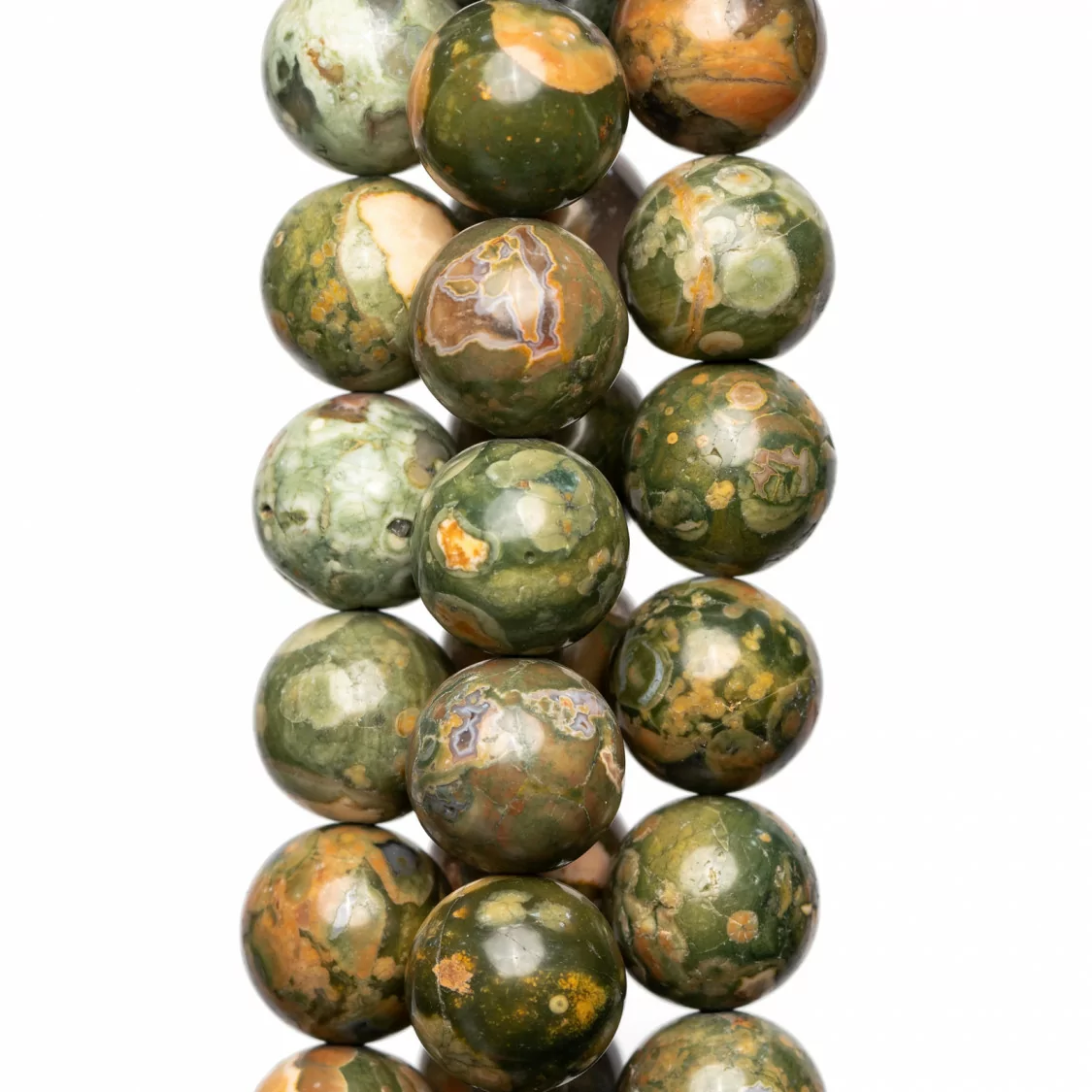 Riolite Tondo Liscio 16mm Verde-RIOLITE | Worldofjewel.com