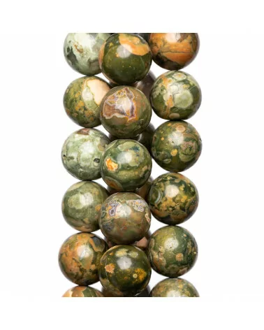 Riolite Tondo Liscio 16mm Verde-RIOLITE | Worldofjewel.com