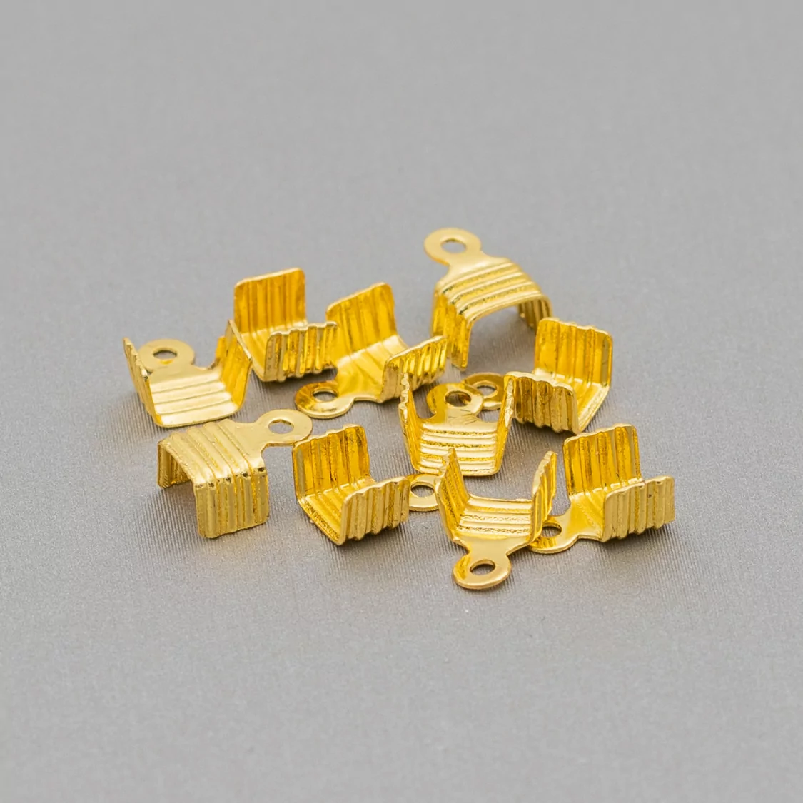 Capocorda Di Bronzo 5x8mm 20gr Dorato-CAPOCORDA | Worldofjewel.com