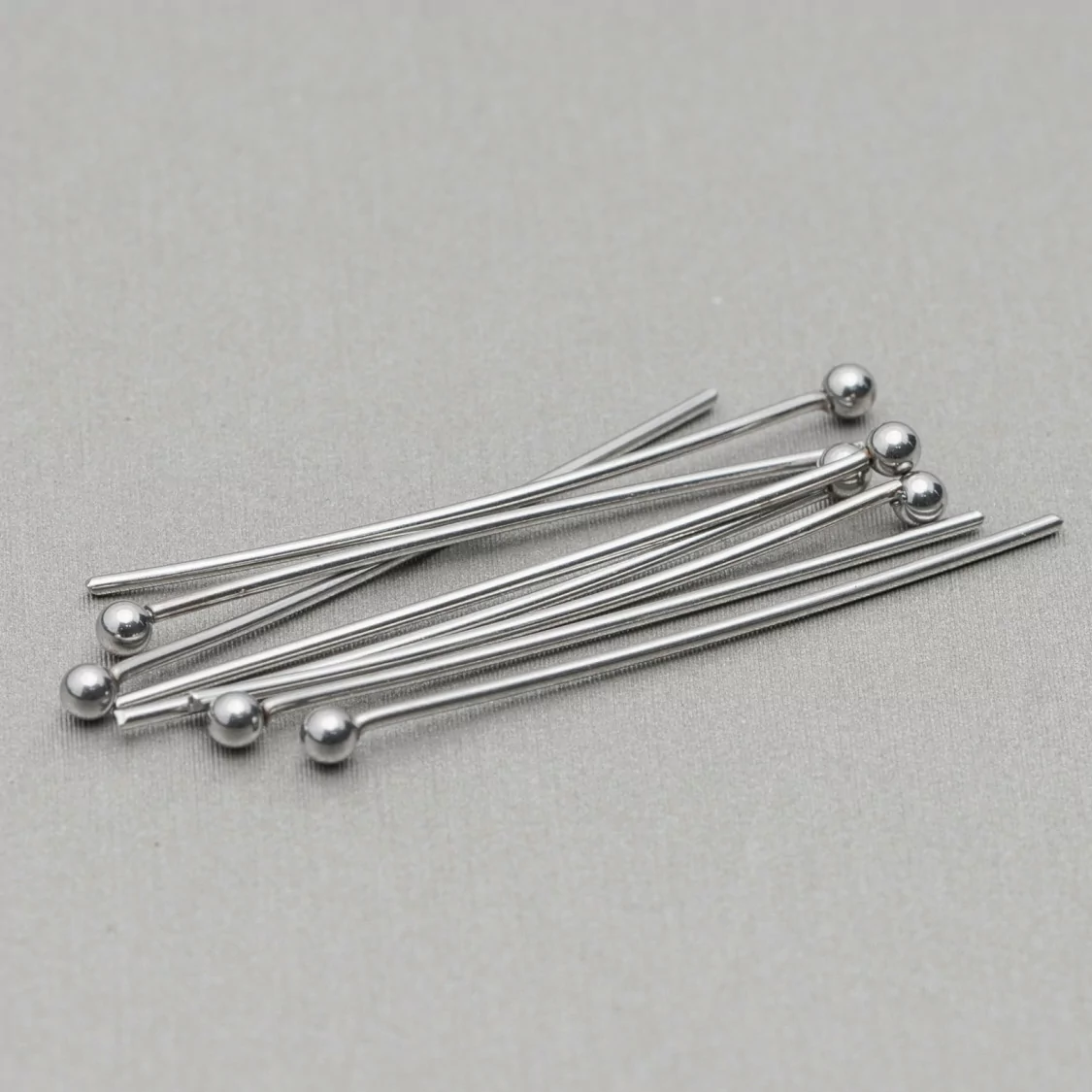 Chiodini Spilli Di Acciaio Testa Tonda 0,7x20mm 80gr-CHIODINI A PALLINA | Worldofjewel.com