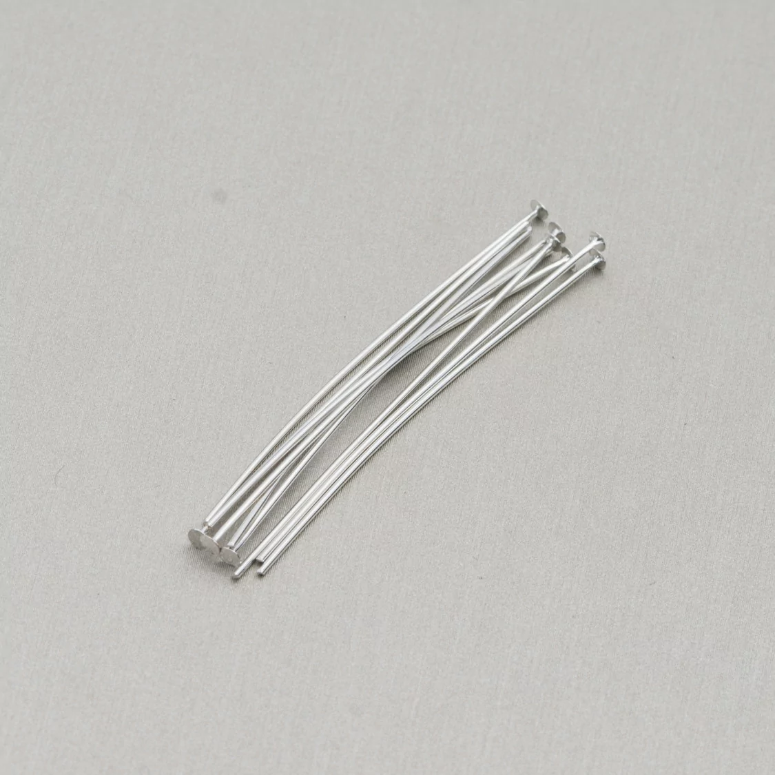 Chiodini Spilli Di Ottone Testa Piatta 1,1x70mm 100gr Rodiato-CHIODINI A TESTA PIATTA | Worldofjewel.com