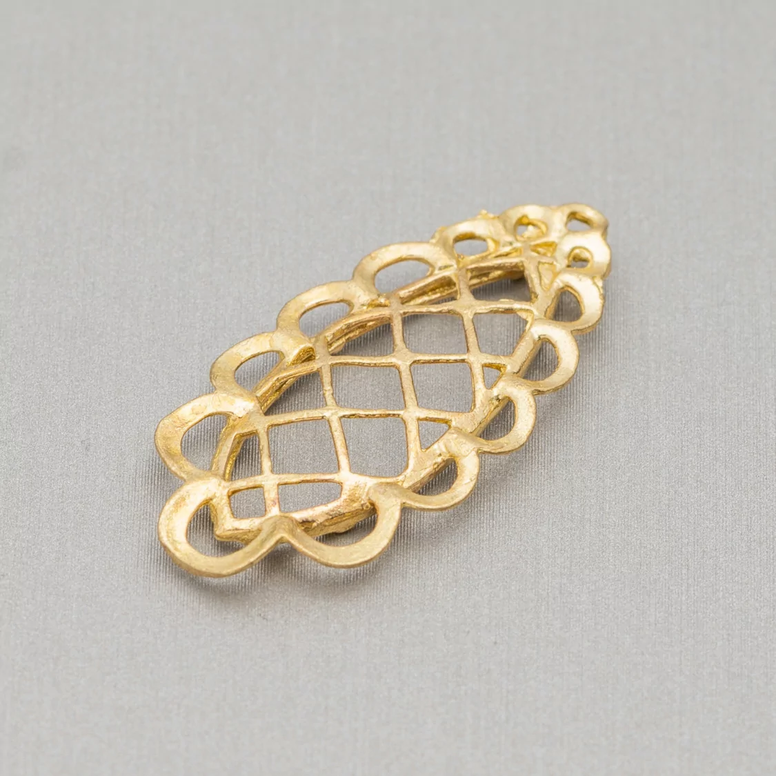 Connettore Componente Di Bronzo Grezzo Fantasia 16x35mm 16pz-CONNETTORI LISCI | Worldofjewel.com