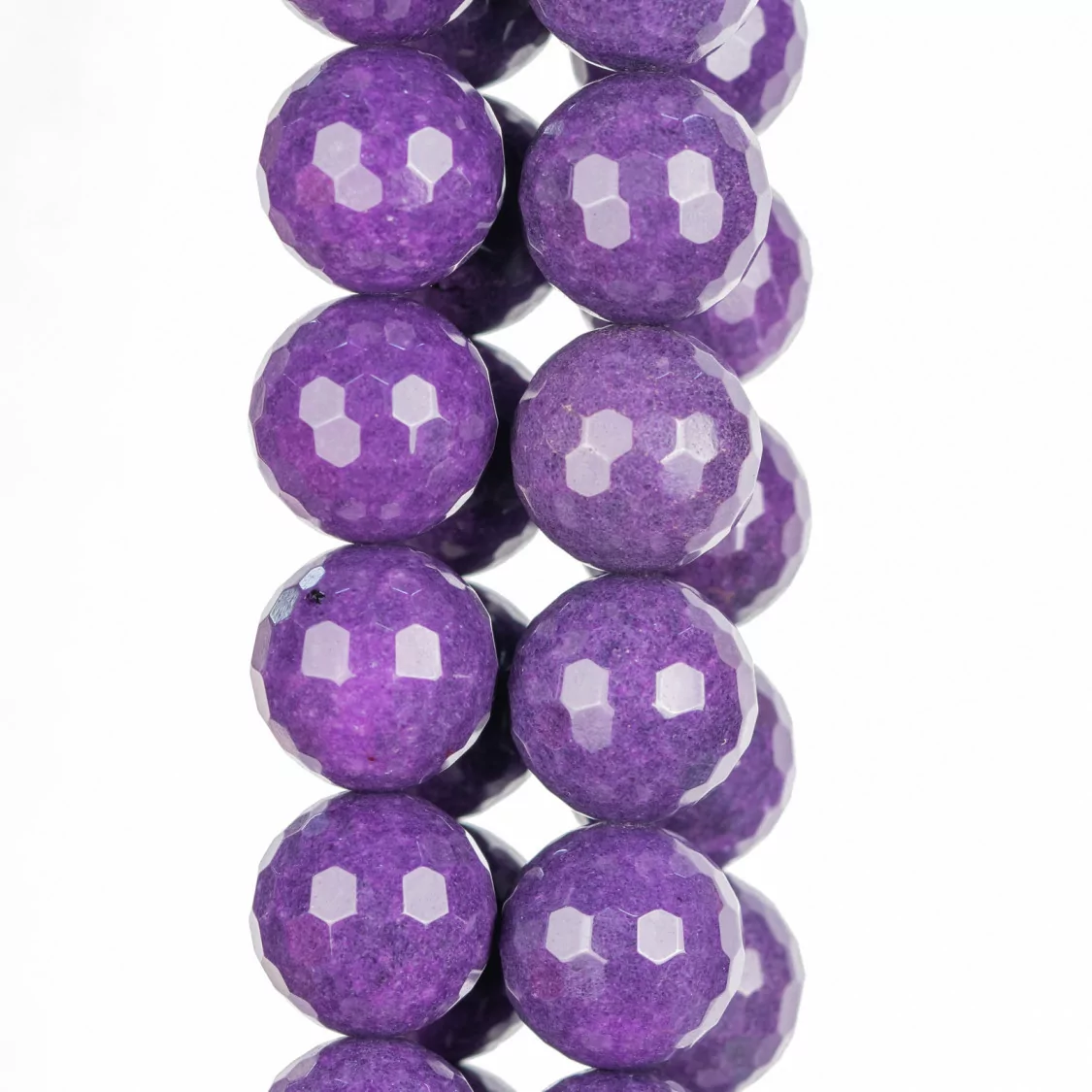 Giada Viola Perlina Tonda Sfaccettata 18mm MOD3-GIADA VIOLA | Worldofjewel.com