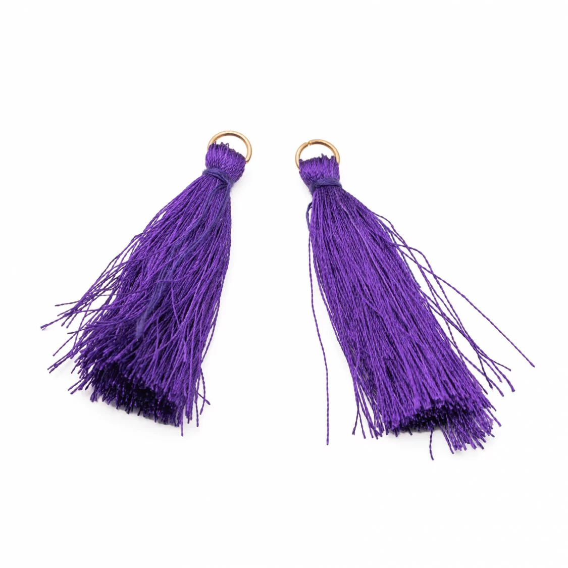 Nappine Con Anellino Di Ottone 4cm 25pz Viola-NAPPINE | Worldofjewel.com