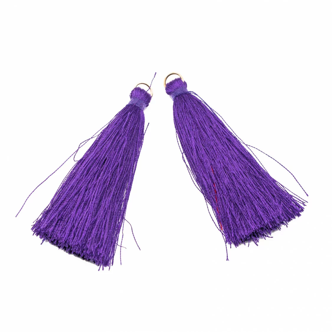 Nappine Con Anellino Di Ottone 6cm 15pz Viola-NAPPINE | Worldofjewel.com