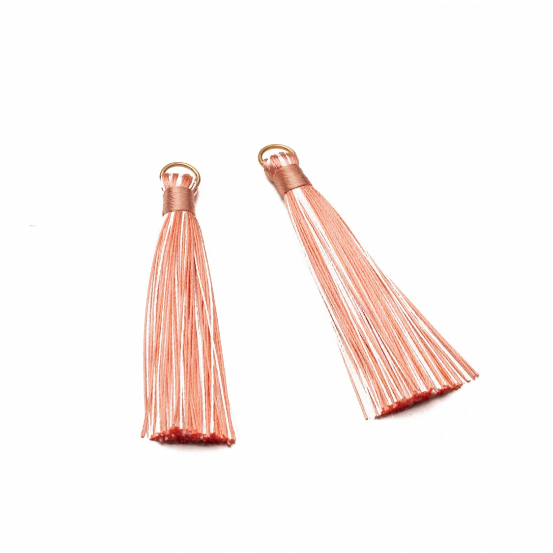 Nappine Con Anellino Di Ottone Dorato 10x80mm 20pz Rosa Mix-NAPPINE | Worldofjewel.com