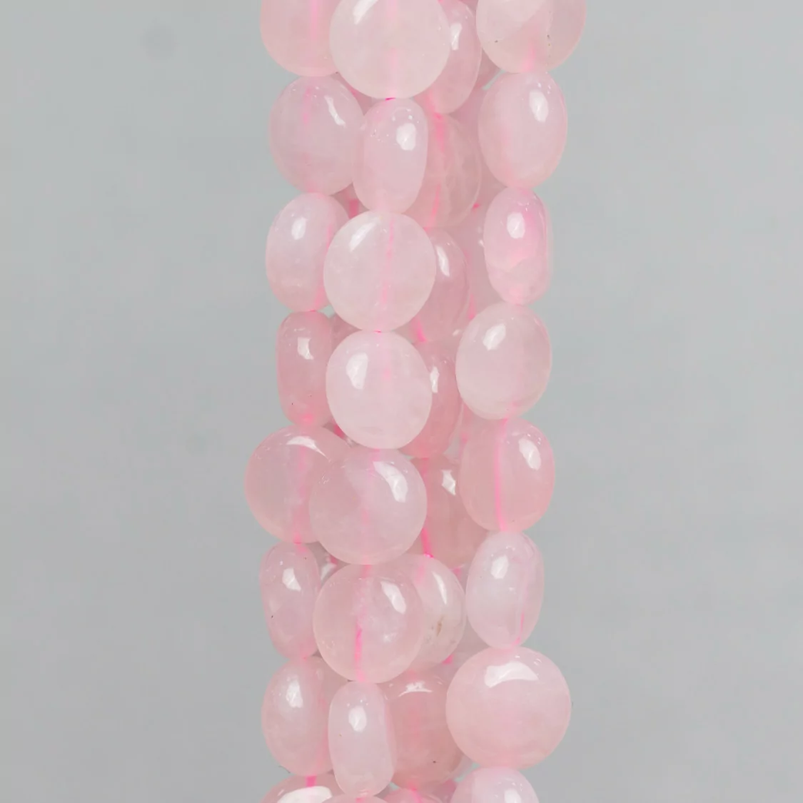 Quarzo Rosa Tondo Piatto Liscio 12mm-QUARZO ROSA | Worldofjewel.com