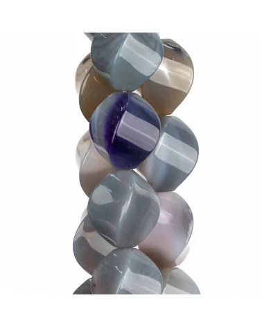 Agata Grigia Twist 25x35mm-AGATA GRIGIA | Worldofjewel.com