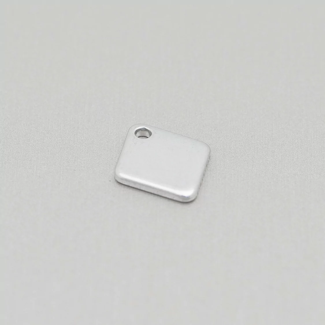 Componente Di Acciaio Rombo Pendente 13x15mm 120pz-CONNETTORI LISCI | Worldofjewel.com