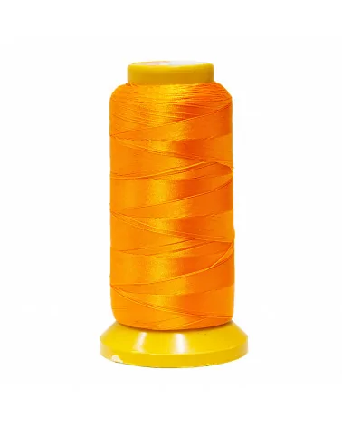 Filo di Nylon Cotone Per Infilatura Di Perle E Pietre A Nodini 100 Metri 1pz Arancio-FILO DI NYLON | Worldofjewel.com