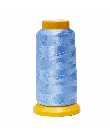 Filo di Nylon Cotone Per Infilatura Di Perle E Pietre A Nodini 100 Metri 1pz Azzurro-FILO DI NYLON | Worldofjewel.com