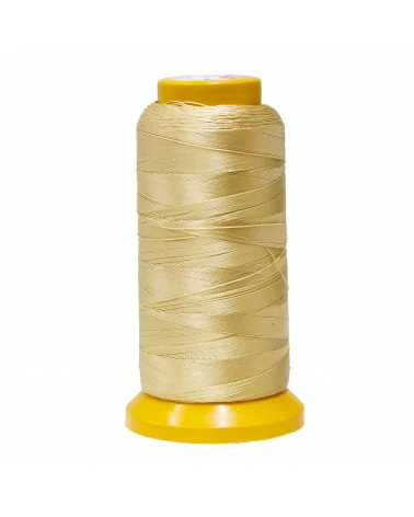 Filo di Nylon Cotone Per Infilatura Di Perle E Pietre A Nodini 100 Metri 1pz Beige-FILO DI NYLON | Worldofjewel.com