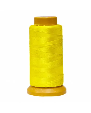 Filo di Nylon Cotone Per Infilatura Di Perle E Pietre A Nodini 100 Metri 1pz Giallo-FILO DI NYLON | Worldofjewel.com