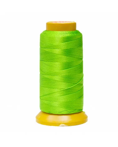 Filo di Nylon Cotone Per Infilatura Di Perle E Pietre A Nodini 100 Metri 1pz Verde Chiaro-FILO DI NYLON | Worldofjewel.com