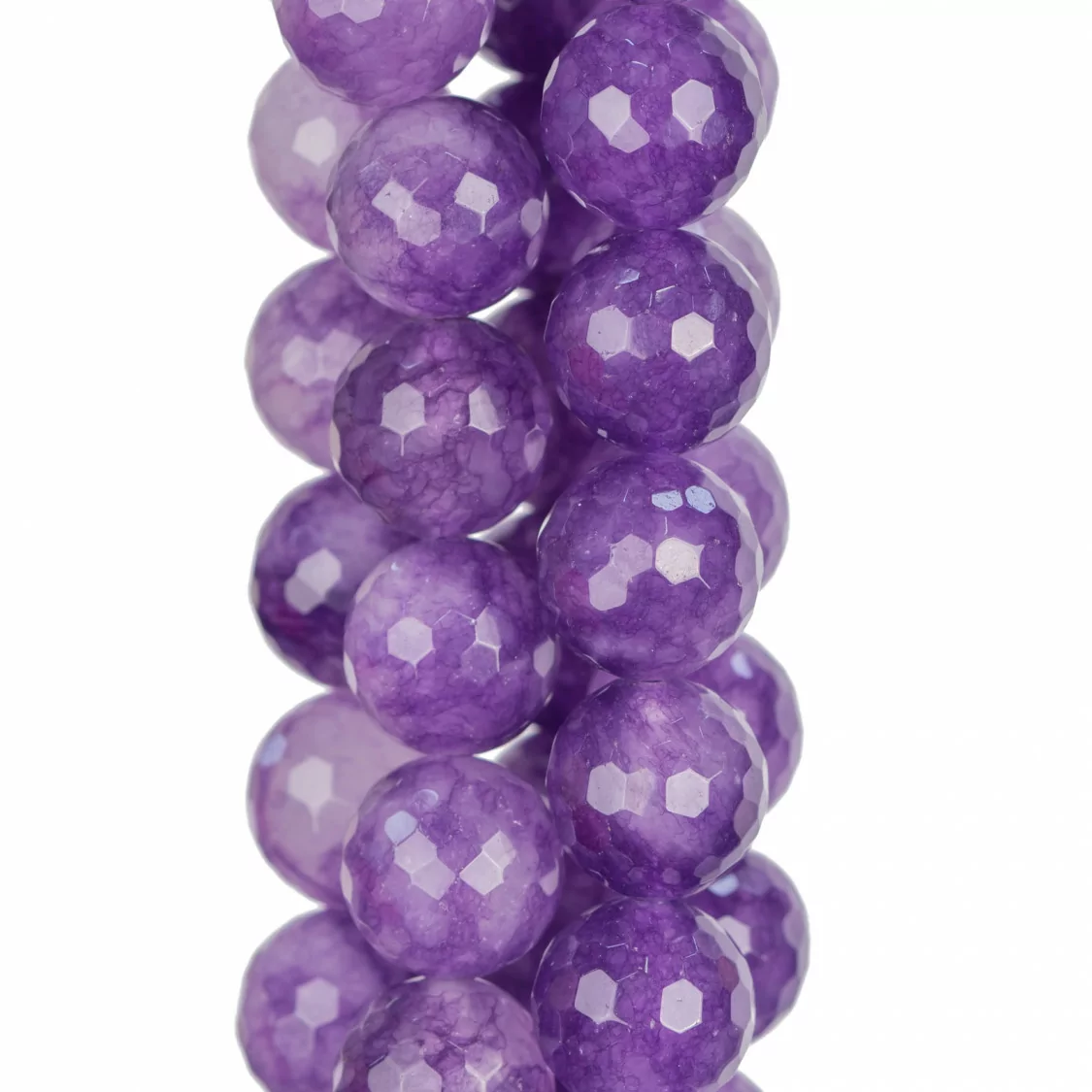 Giada Viola Perlina Tonda Sfaccettata 18mm-GIADA VIOLA | Worldofjewel.com