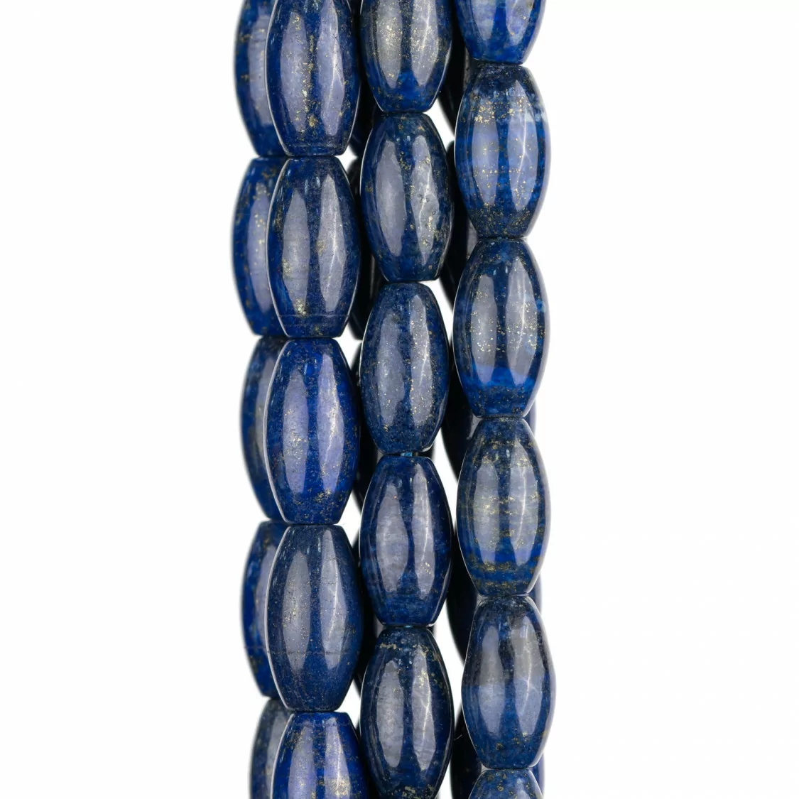 Lapislazzuli Blu Grezzo Riso 10x12mm-LAPISLAZZULI BLU GREZZO | Worldofjewel.com