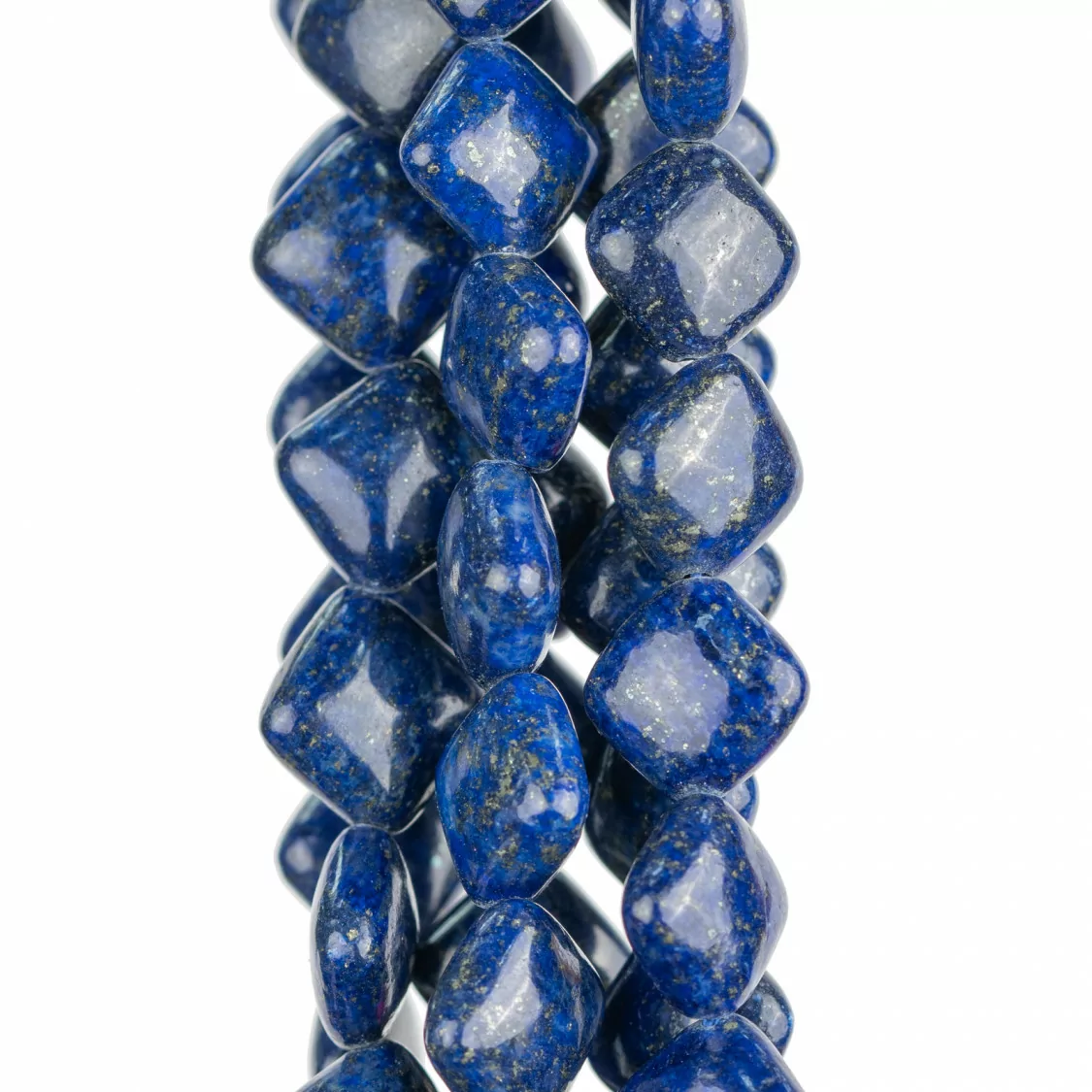 Lapislazzuli Blu Naturale Rombo 10mm-LAPISLAZZULI BLU NATURALE | Worldofjewel.com