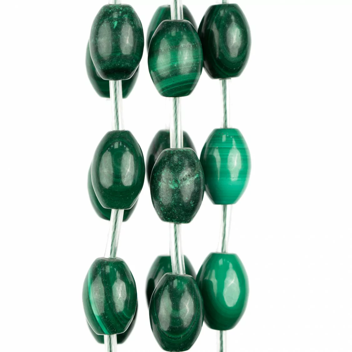 Malachite Barilotto 10x16mm-MALACHITE | Worldofjewel.com