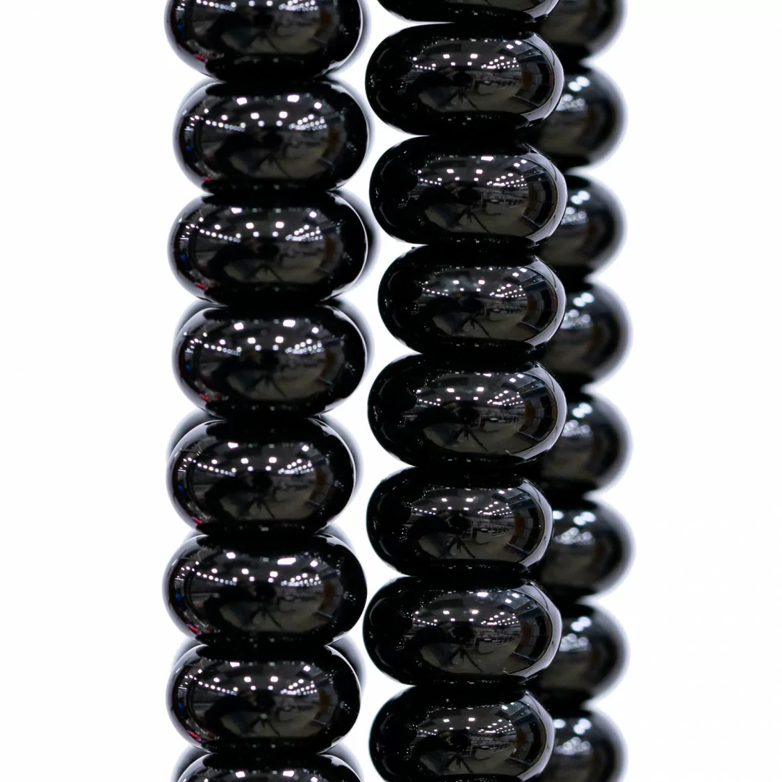Onice Rondelle Lisce 10x6mm-ONICE LUCIDO | Worldofjewel.com