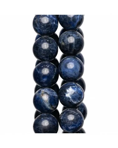 Sodalite Tondo Liscio 12mm-SODALITE | Worldofjewel.com