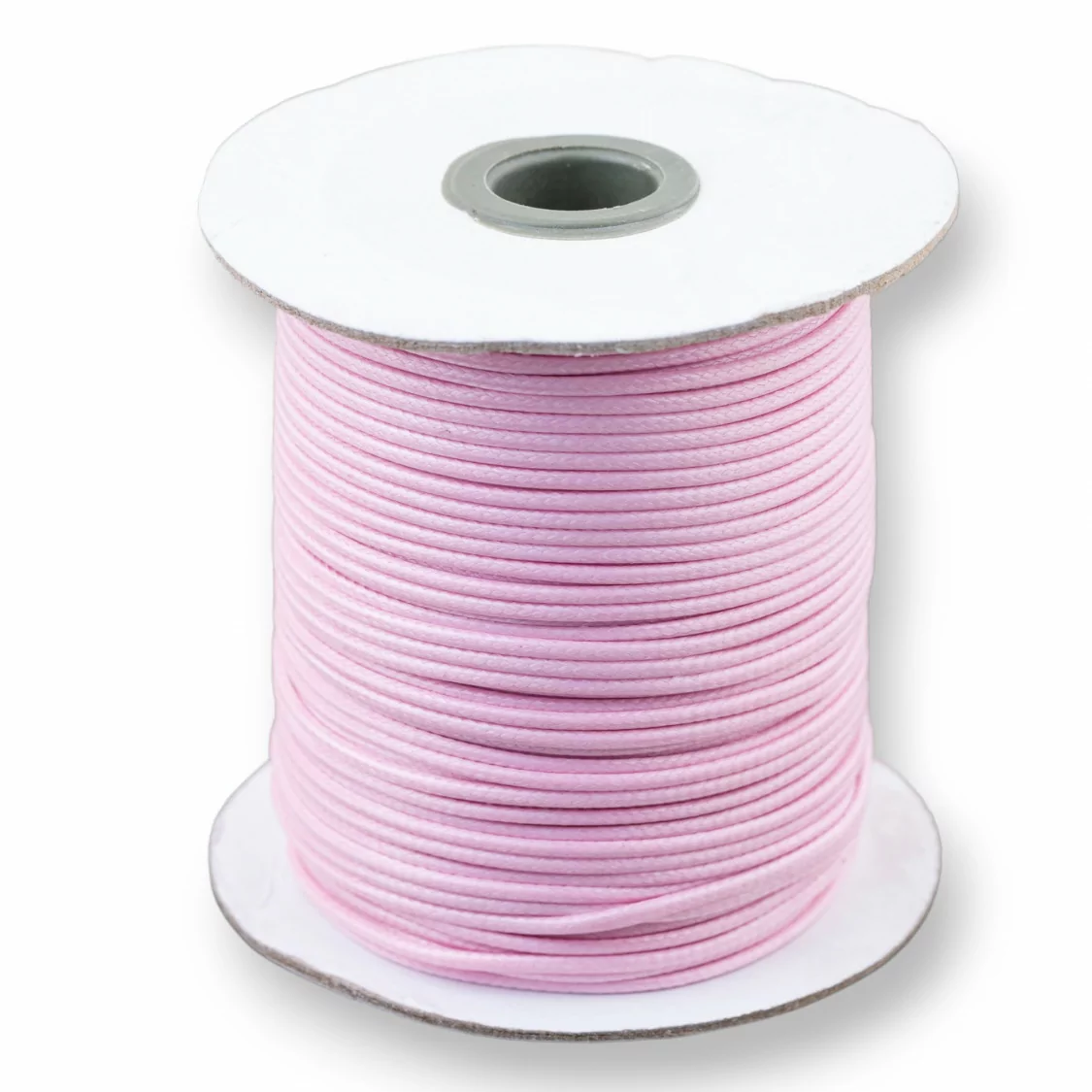 Cordone Cordoncino In Cotone Cerato 3,0mm 80 Metri Rosa-CORDONCINO CERATO | Worldofjewel.com