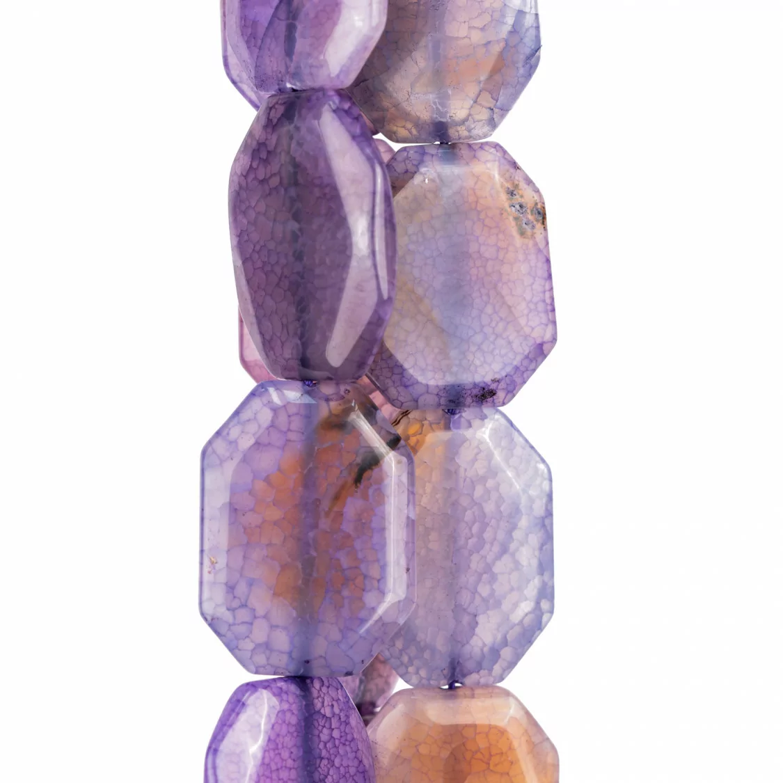 Agata Viola Crash Piatto 30x40mm-AGATA VIOLA | Worldofjewel.com