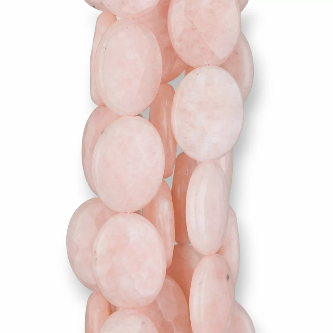 Giada Rosa Morganite Ovale Piatto Sfaccettato 15x20mm-GIADA ROSA | Worldofjewel.com