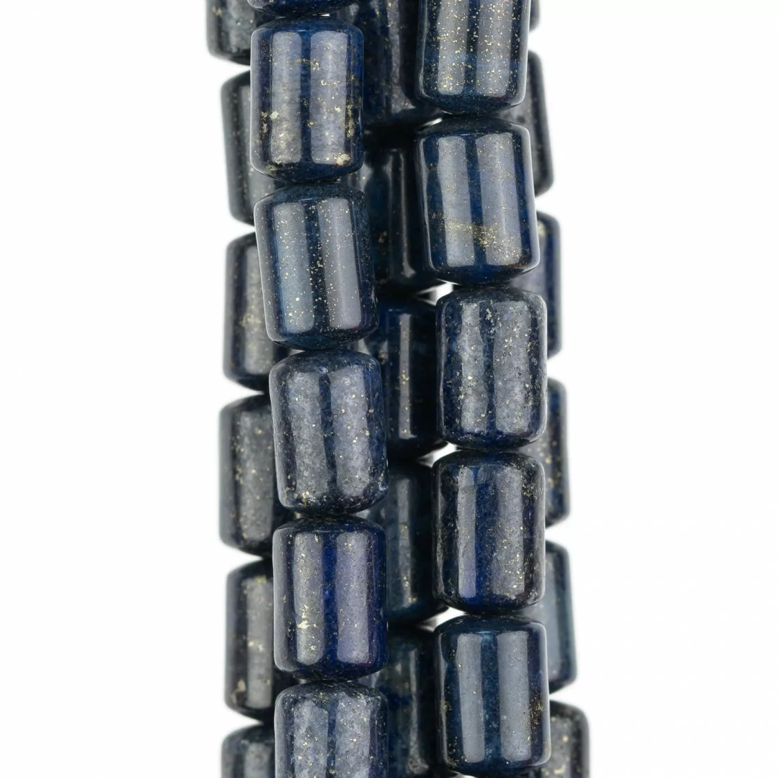 Lapislazzuli Blu Grezzo Cilindro 8x12mm Scuro-LAPISLAZZULI BLU GREZZO | Worldofjewel.com