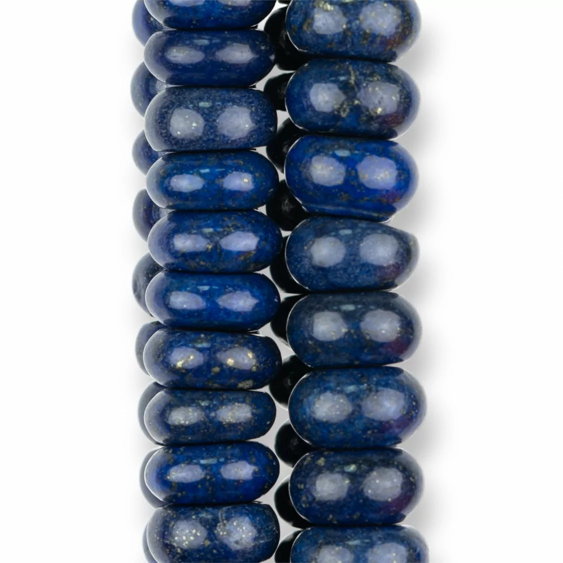 Lapislazzuli Blu Rinforzato Dischi Rondelle 14x6mm-LAPISLAZZULI BLU RINFORZATO | Worldofjewel.com