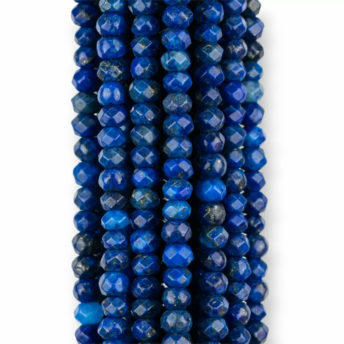 Lapislazzuli Blu Rinforzato Rondelle Sfaccettato 4x2,5mm-LAPISLAZZULI BLU RINFORZATO | Worldofjewel.com