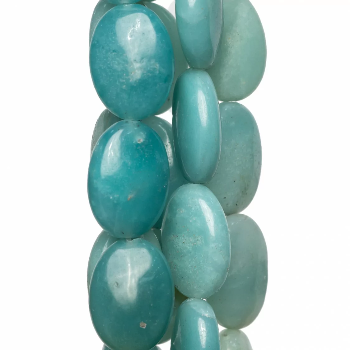 Amazzonite Ovale Piatto 13x18mm-AMAZONITE CLASSICA | Worldofjewel.com