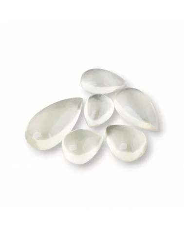 Cabochon A Goccia Miste Di Quarzo Lemon 1pz 13gr Circa- CABOCHON DI PIETRE DURE | Worldofjewel.com