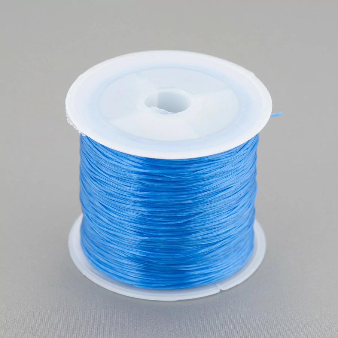 Filo di Elastico Multifilo Misura 0,5mm 30 Metri 1 Bobina Blu-FILO di ELASTICO | Worldofjewel.com