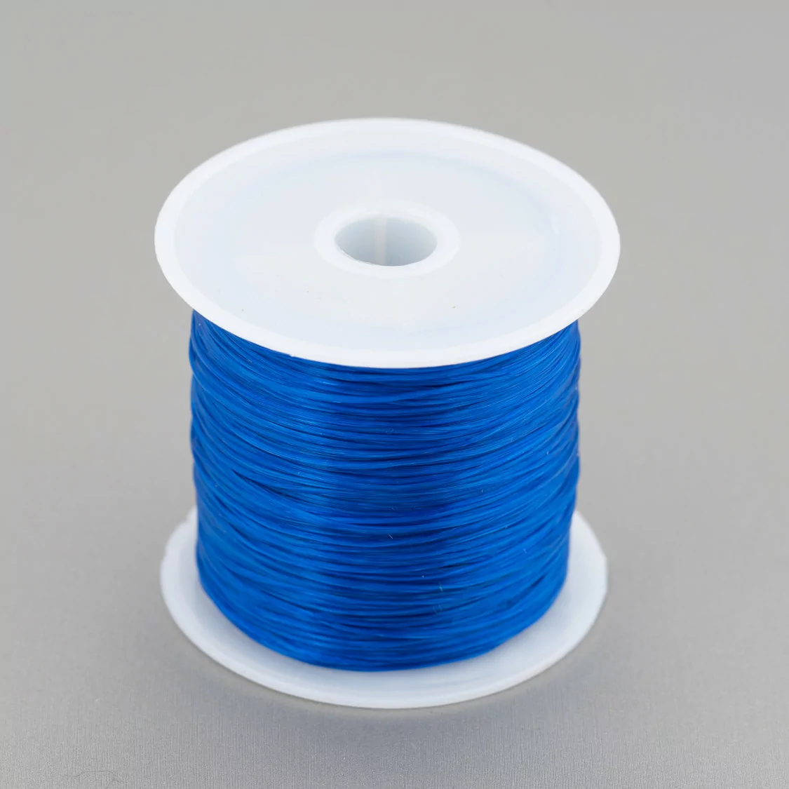 Filo di Elastico Multifilo Misura 0,5mm 30 Metri 1 Bobina Blu Elettrico-FILO di ELASTICO | Worldofjewel.com