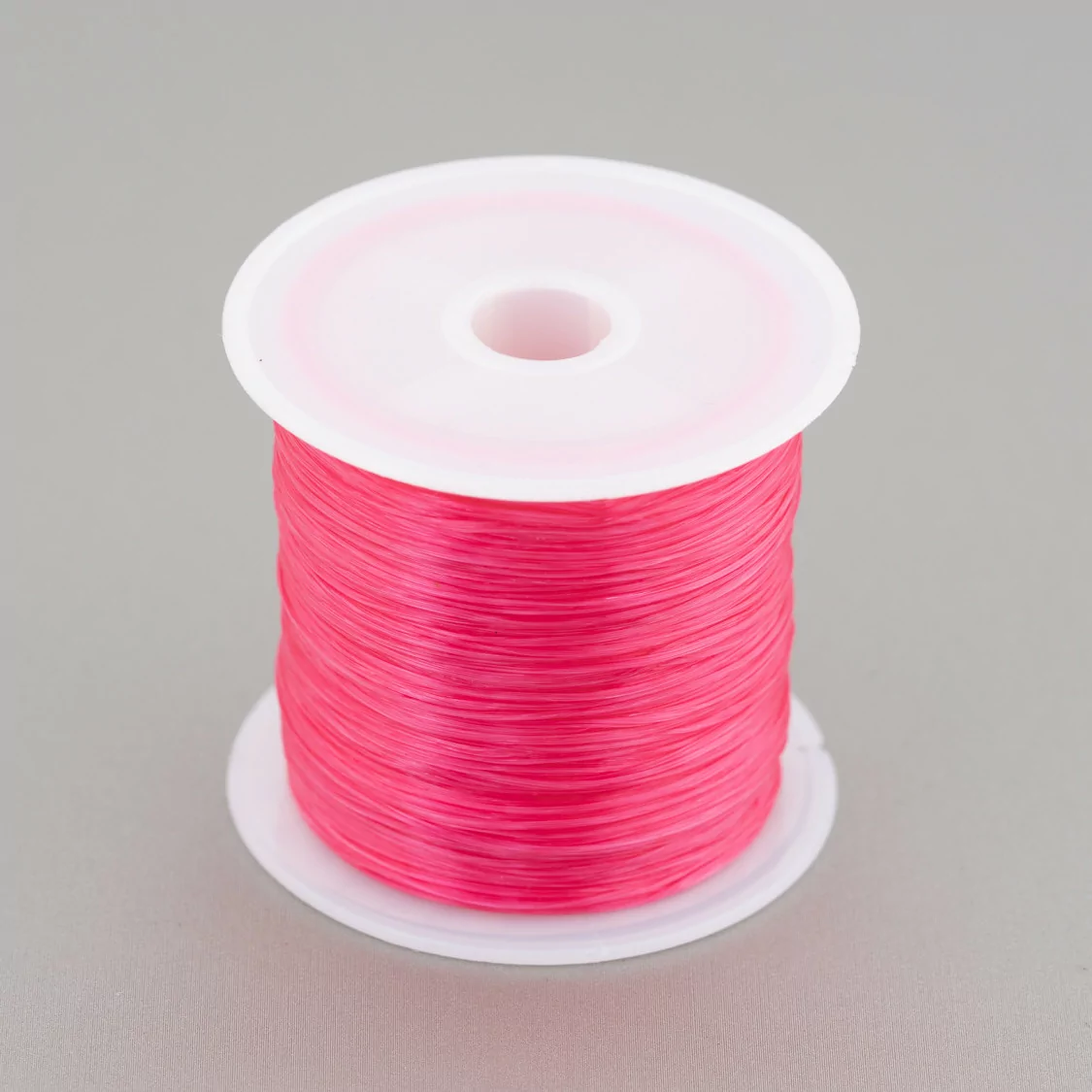 Filo di Elastico Multifilo Misura 0,5mm 30 Metri 1 Bobina Fucsia-FILO di ELASTICO | Worldofjewel.com