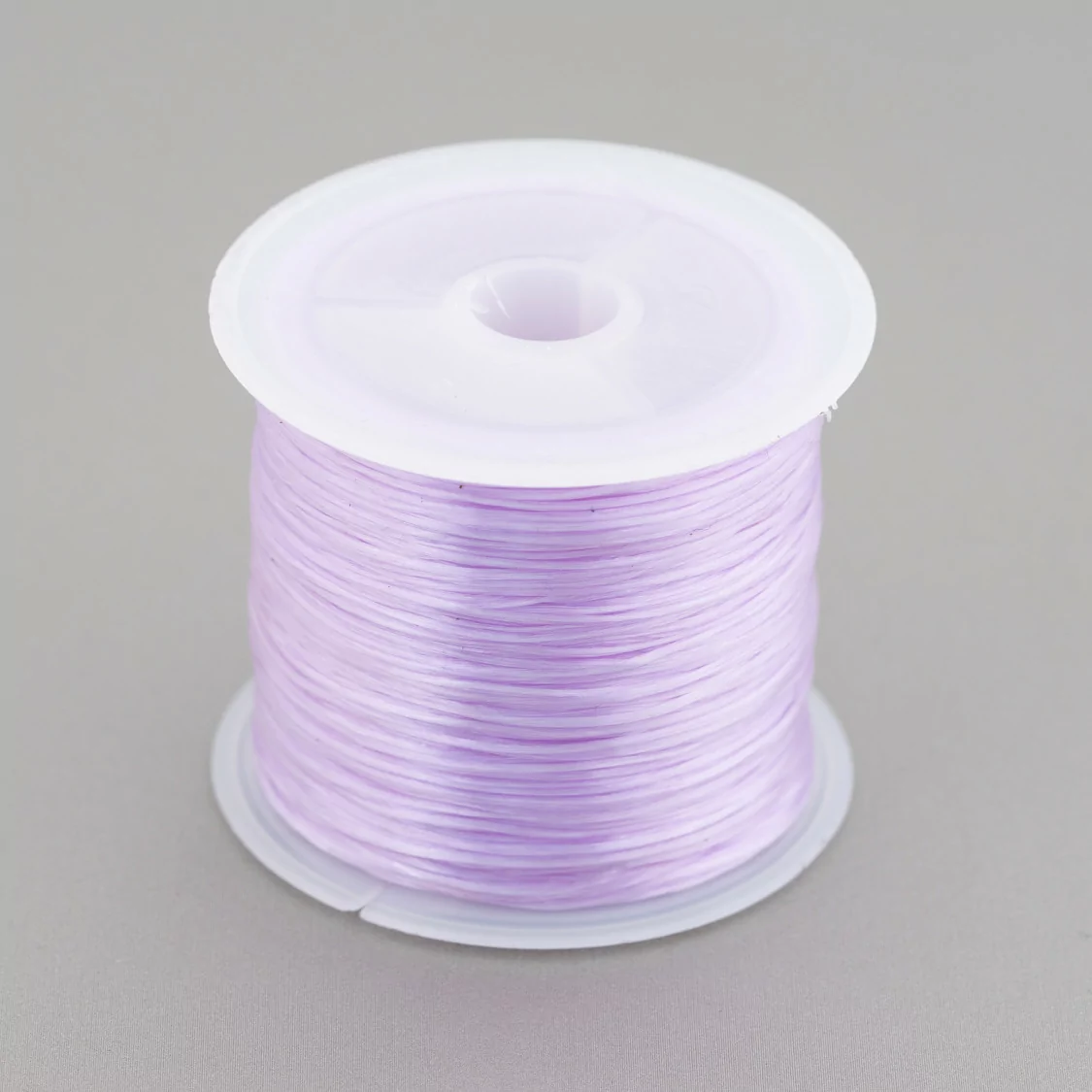 Filo di Elastico Multifilo Misura 0,5mm 30 Metri 1 Bobina Lavanda-FILO di ELASTICO | Worldofjewel.com