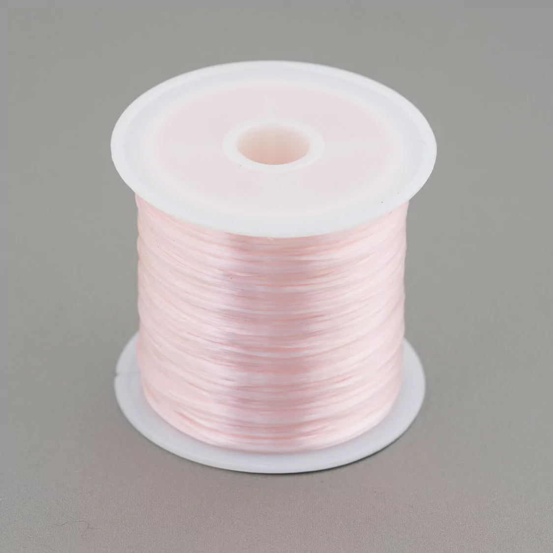 Filo di Elastico Multifilo Misura 0,5mm 30 Metri 1 Bobina Rosa Chiaro-FILO di ELASTICO | Worldofjewel.com